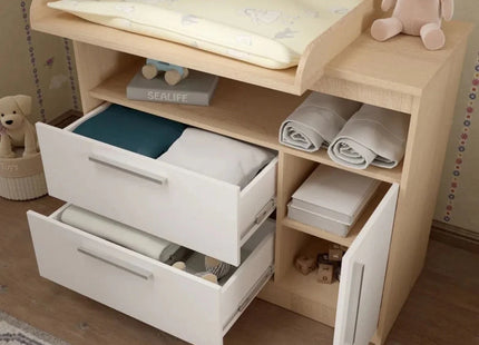 Shefa Kids 1150 Changing Unit - Elm/White
