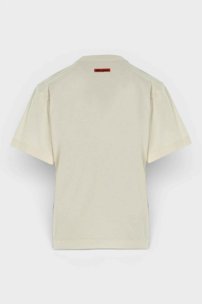 Logo T-shirt White Black