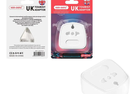 UK Tourist Adaptor (SP-ADT01)