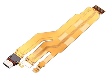 Charging Port + LCD Flex Cable for Sony Xperia XZ , For Xperia XZ