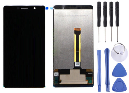 LCD Screen and Digitizer Full Assembly for Nokia 7 Plus / E9 Plus, For Nokia 7 Plus