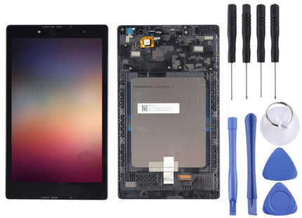 LCD Screen and Digitizer Full Assembly with Frame for Lenovo Tab 2 A8-50