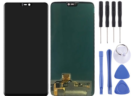 For OnePlus 6 with Digitizer Full Assembly OEM LCD Screen, For OnePlus 6