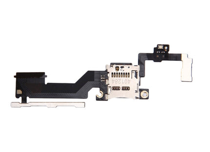SD Card Socket + Power Button & Volume Button Flex Cable for HTC One M9+, For HTC One M9+ (Volume)