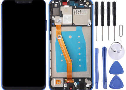 LCD Screen and Digitizer Full Assembly with Frame for Huawei Nova 3i, For Huawei Nova 3i