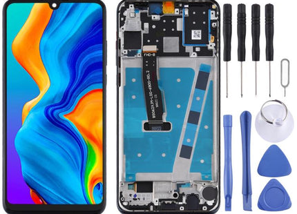 LCD Screen and Digitizer Full Assembly with Frame for Huawei P30 Lite / Nova 4e (RAM 6G / High Version)