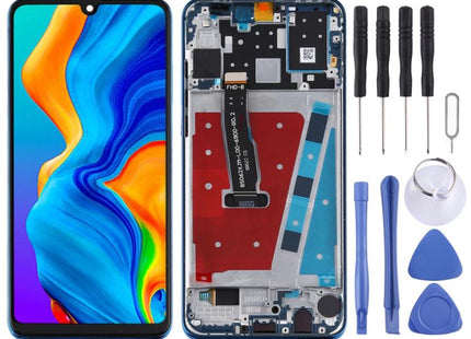 LCD Screen and Digitizer Full Assembly with Frame for Huawei P30 Lite / Nova 4e (RAM 6G / High Version)