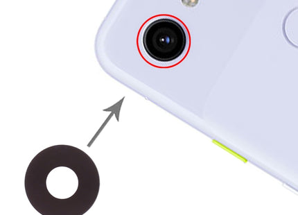 10 PCS Back Camera Lens for Google Pixel 3a