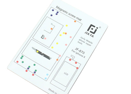 JIAFA Magnetic Screws Mat for iPhone X, For X