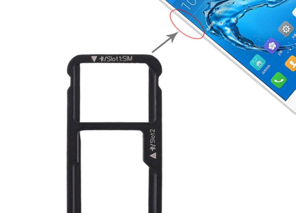 SIM Card Tray + SIM Card Tray / Micro SD Card Tray for Huawei Enjoy 6s, For Huawei Enjoy 6s