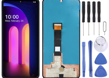 LCD Screen and Digitizer Full Assembly for LG V60 ThinQ 5G, For LG V60 ThinQ 5G