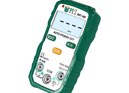 BEST BST-58F Full Automatic Range Multimeter Without Shift Intelligent Identification Digital Multimeter Household Mini Electrical Instrument