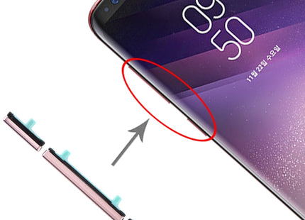 For Galaxy S8 / Galaxy S8+ 10 Set Side Keys