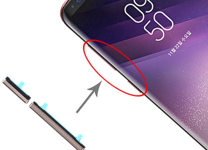 For Galaxy S8 / Galaxy S8+ 10 Set Side Keys