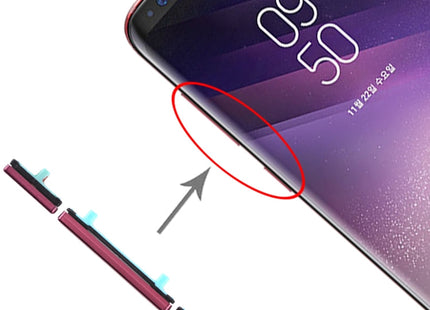 For Galaxy S8 / Galaxy S8+ 10 Set Side Keys
