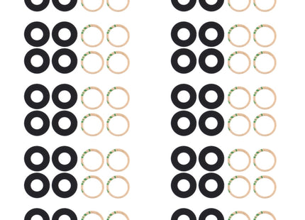 For OPPO Reno4 SE 10pcs Back Camera Lens, For OPPO Reno4 SE
