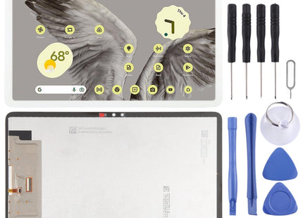 LCD Screen for Google Pixel Tablet with Digitizer Full Assembly, For Google Pixel Tablet (White), For Google Pixel Tablet(Black)