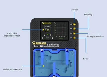 Mechanic Reflow Soldering Heating Platform , US Plug, Reflow (US Plug), Reflow (EU Plug)