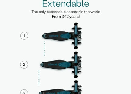 smarTrike Xtend Ride On Scooter Plus - Teal