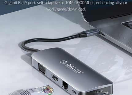ORICO MC-U111P  11 in 1 Multifunction Docking Station, MC-U111P