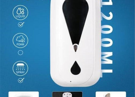 1200ML Wall-Mounted Touchless Automatic Infrared Sensor Drip Sterilization Dispenser