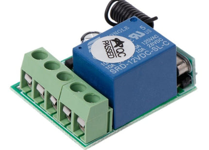 DC12V 1CH RF Remote Control Switch / 10A Relay / 433MHZ Switch Receiver
