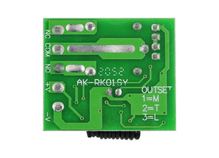 DC12V 1CH RF Remote Control Switch / 10A Relay / 433MHZ Switch Receiver
