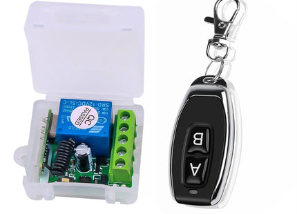 DC12V 1CH RF Remote Control Switch / 10A Relay / 433MHZ Switch Receiver