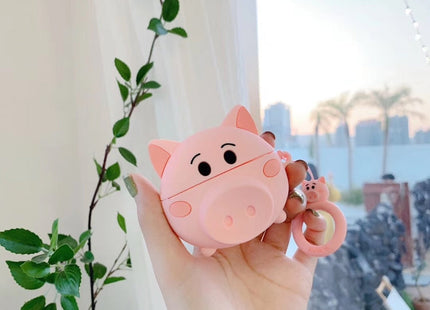 For Apple AirPods Pro Stereo Pig Bluetooth Headphone Protective Case