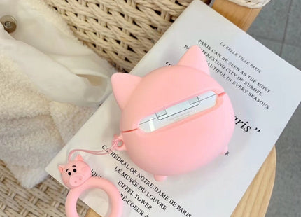 For Apple AirPods Pro Stereo Pig Bluetooth Headphone Protective Case