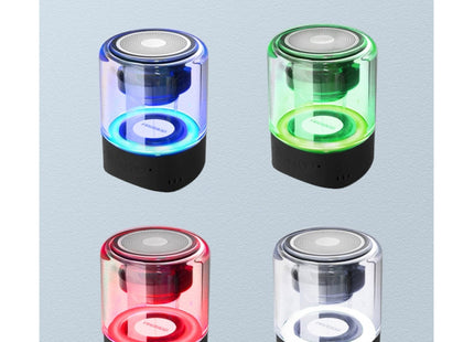Fineblue MK-22 TWS Magnetic Absorption Bluetooth Speaker With LED Light Speaker