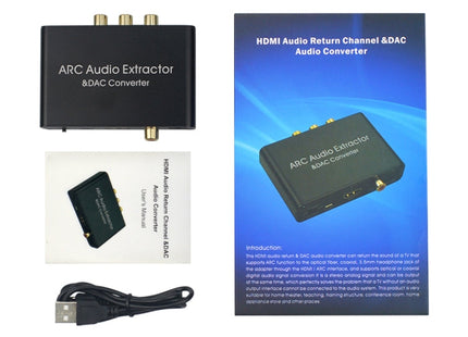 HDMI Audio Return Channel & DAC Audio Converter
