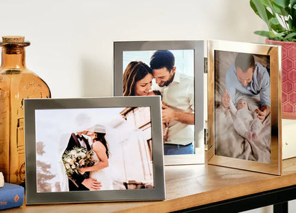 Kenro Symphony Elegant 8x6 Silver Plated Photo Frame