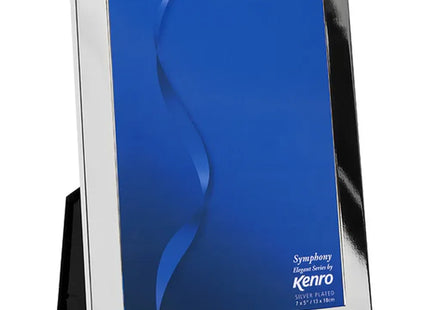 Kenro Symphony Elegant 8x6 Silver Plated Photo Frame