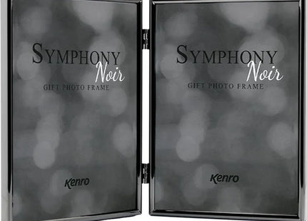Kenro Symphony Classic 6x4 Noir Twin Frame - Black