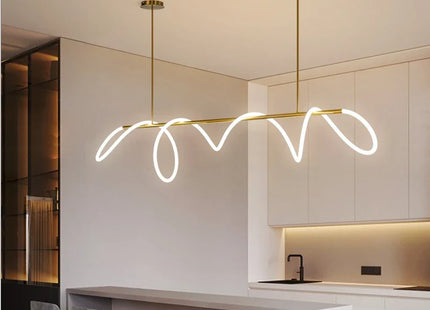 Modern Long Hose Led Ceiling Chandelier