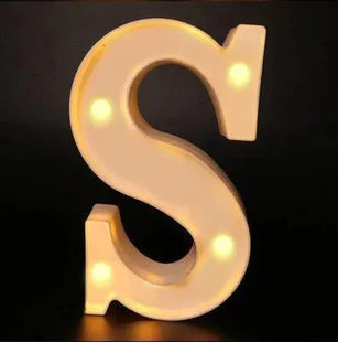 Alphabet LED Night Lights Number Letter Lamp
