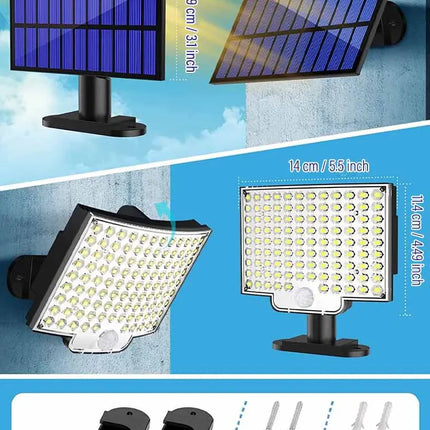 LED Solar Light Outdoor Waterproof with Motion Sensor
