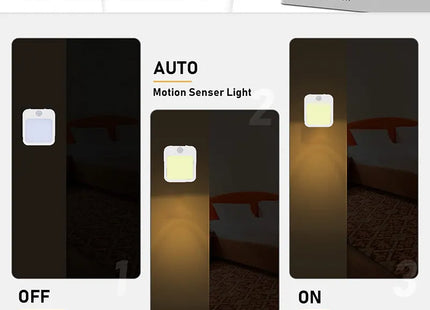 Night Light Motion Sensor With LED Light