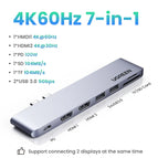 4K60Hz 7-in-1 HUB