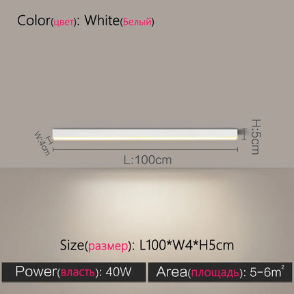 modern led ceiling lamp