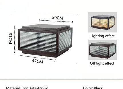 Outdoor LED Solar Door Lamp Waterproof
