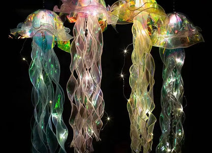 Jellyfish Night Light Lamp Portable