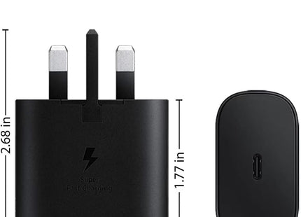 Samsung Genuine 25W USB C Fast Charging Adaptor Plug