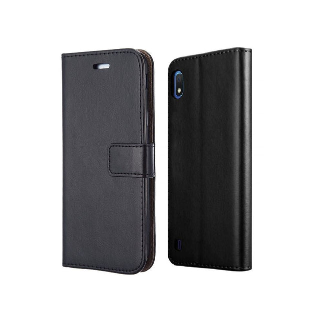 Samsung Galaxy A20e Book Flip Case Leather Wallet