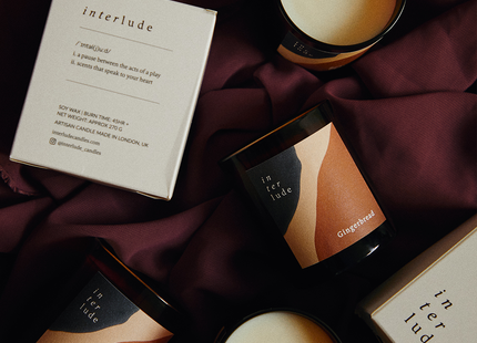 Sandalwood & Mandarin Scented Candle
