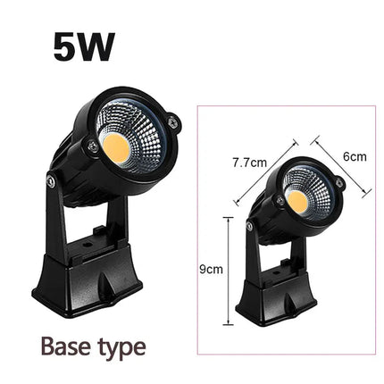 Outdoor Spike Lawn Lamp Waterproof Lighting Garden Path Spotlights
