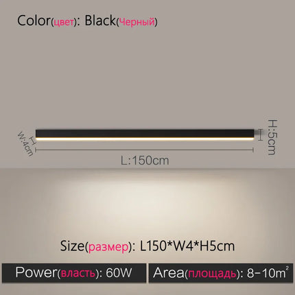 modern led ceiling lamp
