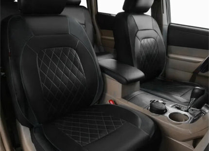 Universal Car Seat Cover PU Leather Car Seat Cushion Full Surround Protective Pad