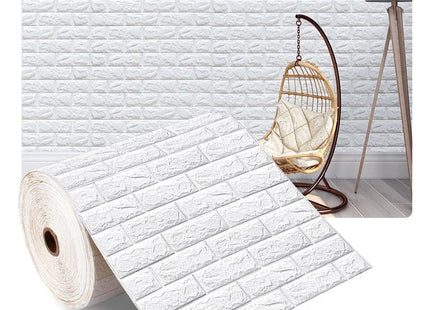 Antique Foam Brick Wallpaper